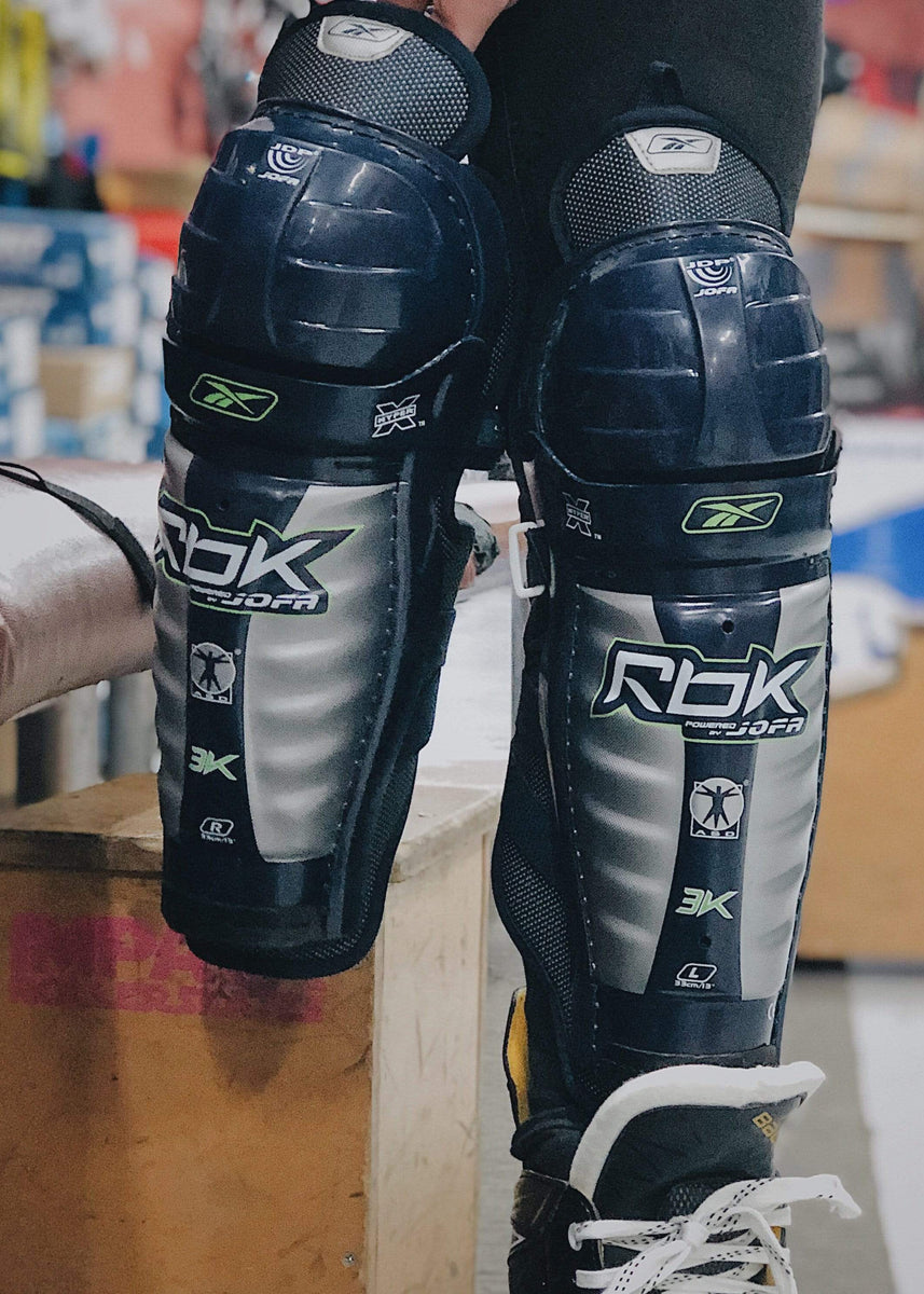 Reebok store shin pads