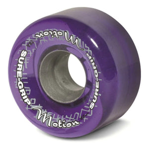 Bladeworx PURPLE Sure Grip Motion 62mm Quad Wheels - 8 pack