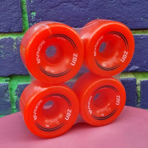 Bladeworx RED SONAR ZEN WHEELS - 4 PACK