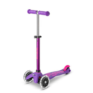 Bladeworx Scooter Purple/Pink Micro Mini Deluxe LED Scooter -  FREE MATCHING BELL