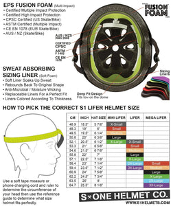 Bladeworx XS S-ONE LIFER HELMET - BLEAK OUTLOOK